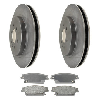 ACDelco® - Silver™ Rear Brake Kit with Semi-Metallic Pads