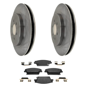 ACDelco® - Silver™ Rear Brake Kit with Semi-Metallic Pads