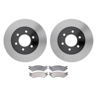 ACDelco® - Silver™ Front Brake Kit with Semi-Metallic Pads