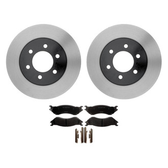 ACDelco® - Silver™ Front Brake Kit with Semi-Metallic Pads