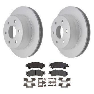 ACDelco® - Silver™ Rear Brake Kit with Semi-Metallic Pads