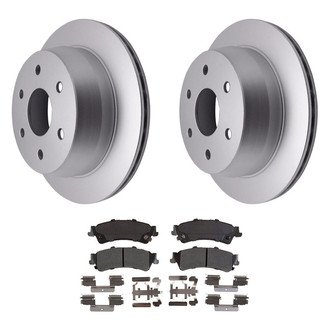 ACDelco® - Silver™ Rear Brake Kit with Semi-Metallic Pads