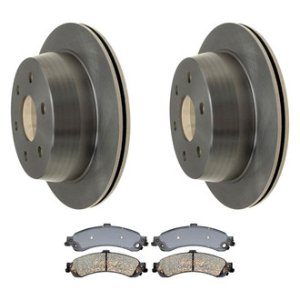 ACDelco® - Silver™ Rear Brake Kit with Ceramic Pads