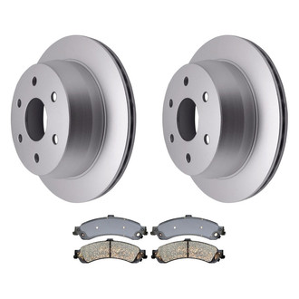 ACDelco® - Silver™ Rear Brake Kit with Ceramic Pads