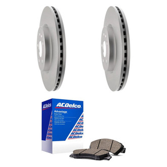 ACDelco® - Silver™ Front Brake Kit with Ceramic Pads