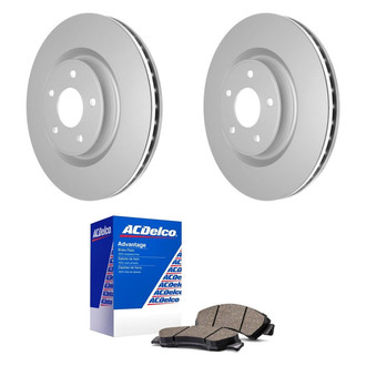 ACDelco® - Silver™ Front Brake Kit with Ceramic Pads