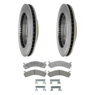 ACDelco® - Silver™ Front Brake Kit with Semi-Metallic Pads