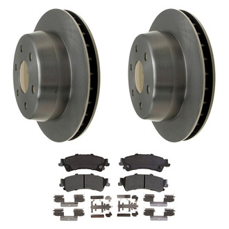 ACDelco® - Silver™ Rear Brake Kit with Semi-Metallic Pads