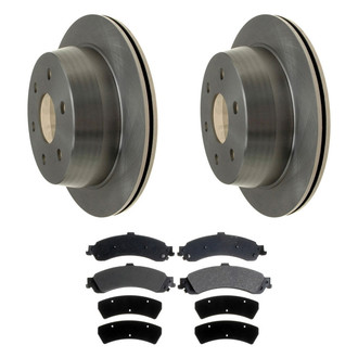 ACDelco® - Silver™ Rear Brake Kit with Semi-Metallic Pads