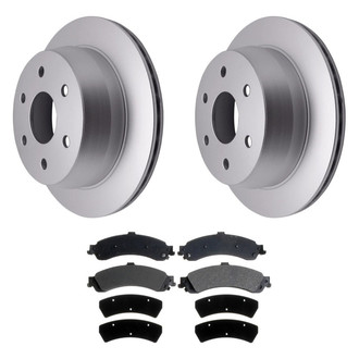 ACDelco® - Silver™ Rear Brake Kit with Semi-Metallic Pads