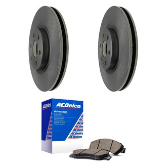 ACDelco® - Silver™ Front Brake Kit with Ceramic Pads