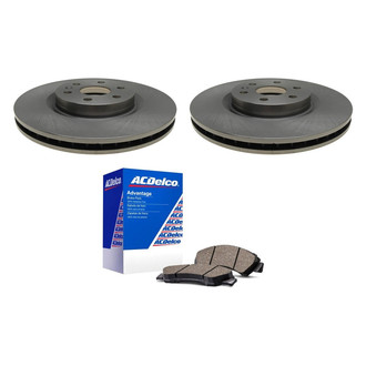 ACDelco® - Silver™ Front Brake Kit with Ceramic Pads