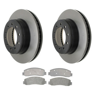 ACDelco® - Silver™ Front Brake Kit with Semi-Metallic Pads