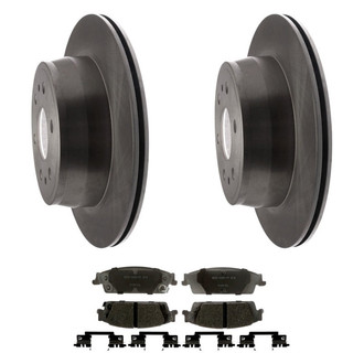 ACDelco® - Silver™ Rear Brake Kit with Ceramic Pads