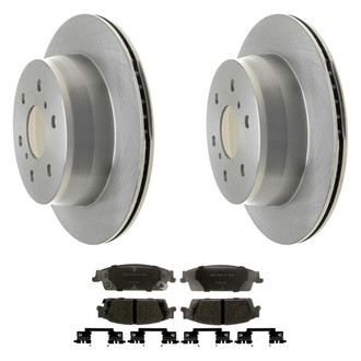 ACDelco® - Silver™ Rear Brake Kit with Ceramic Pads
