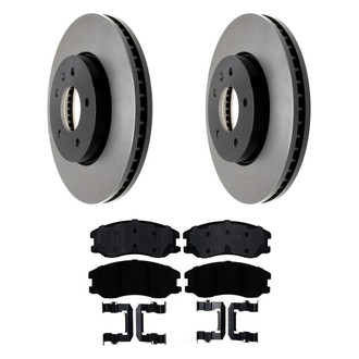 ACDelco® - Gold™ Front Brake Kit with Ceramic Pads