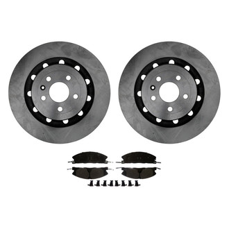 ACDelco® - Gold™ Front Brake Kit with Semi-Metallic Pads