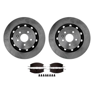 ACDelco® - Gold™ Front Brake Kit with Semi-Metallic Pads