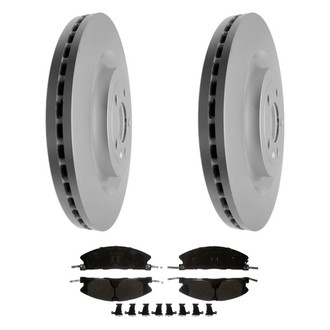 ACDelco® - Gold™ Front Brake Kit with Semi-Metallic Pads