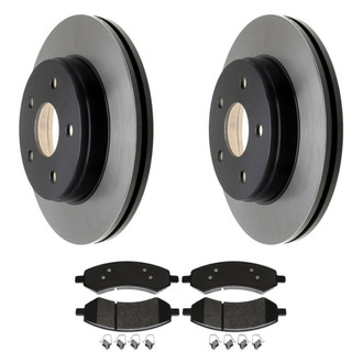 ACDelco® - Gold™ Front Brake Kit with Semi-Metallic Pads