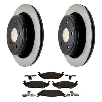 ACDelco® - Gold™ Rear Brake Kit with Semi-Metallic Pads