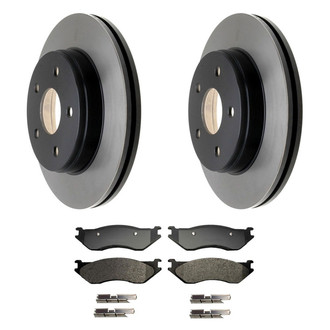 ACDelco® - Gold™ Brake Kit with Semi-Metallic Pads