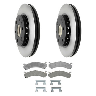 ACDelco® - Silver™ Front Brake Kit with Semi-Metallic Pads