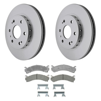 ACDelco® - Silver™ Front Brake Kit with Semi-Metallic Pads