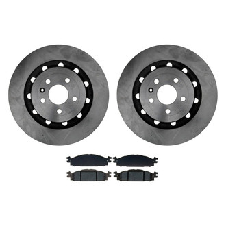 ACDelco® - Gold™ Front Brake Kit with Semi-Metallic Pads