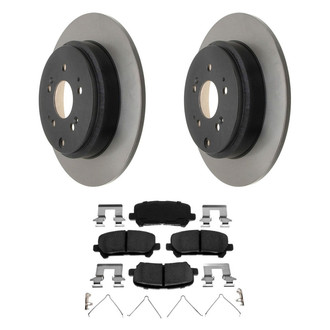 ACDelco® - Gold™ Rear Brake Kit with Ceramic Pads