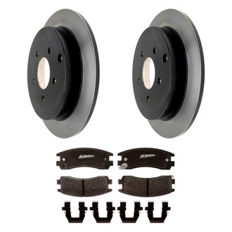 ACDelco® - Gold™ Rear Brake Kit with Semi-Metallic Pads