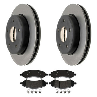 ACDelco® - Gold™ Front Brake Kit with Semi-Metallic Pads