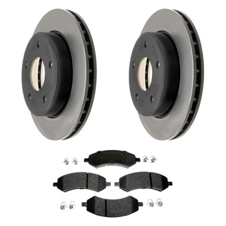 ACDelco® - Gold™ Front Brake Kit with Semi-Metallic Pads