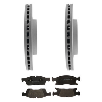 ACDelco® - Gold™ Brake Kit with Semi-Metallic Pads