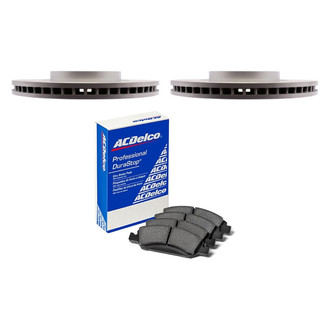 ACDelco® - Gold™ Front Brake Kit with Semi-Metallic Pads