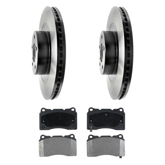 ACDelco® - Gold™ Front Brake Kit with Semi-Metallic Pads