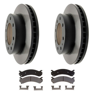 ACDelco® - Gold™ Front Brake Kit with Ceramic Pads