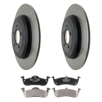 ACDelco® - Gold™ Rear Brake Kit with Semi-Metallic Pads