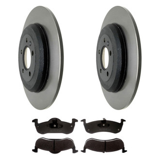 ACDelco® - Gold™ Rear Brake Kit with Semi-Metallic Pads