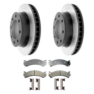 ACDelco® - Gold™ Front Brake Kit with Semi-Metallic Pads