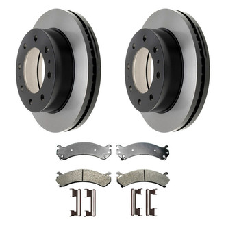 ACDelco® - Gold™ Front Brake Kit with Semi-Metallic Pads
