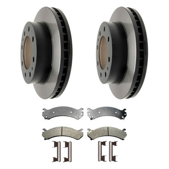 ACDelco® - Gold™ Front Brake Kit with Semi-Metallic Pads