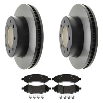 ACDelco® - Gold™ Front Brake Kit with Semi-Metallic Pads