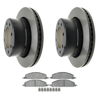 ACDelco® - Gold™ Brake Kit with Semi-Metallic Pads
