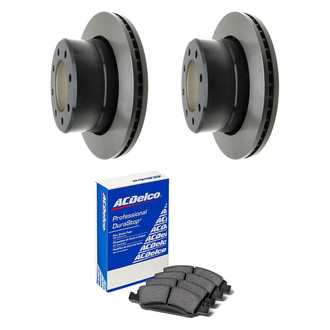 ACDelco® BNDL-31003658 - Gold™ Rear Brake Kit with Semi-Metallic Pads