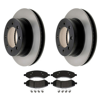 ACDelco® - Gold™ Front Brake Kit with Semi-Metallic Pads