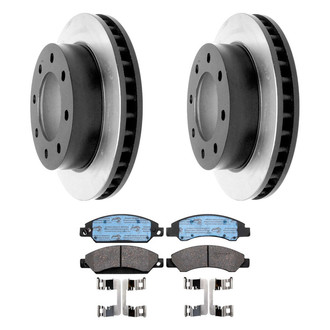 ACDelco® - Gold™ Front Brake Kit with Semi-Metallic Pads
