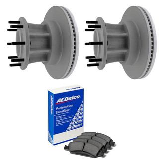 ACDelco® - Gold™ Front Brake Kit with Semi-Metallic Pads