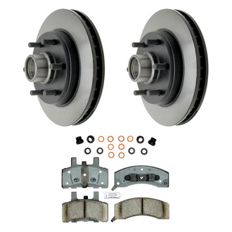 ACDelco® - Gold™ Front Brake Kit with Ceramic Pads