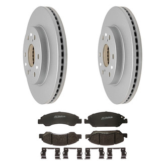 ACDelco® - Gold™ Front Brake Kit with Semi-Metallic Pads